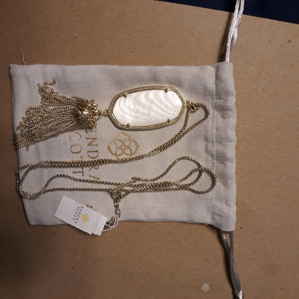Kendra Scott White Peal Rayne